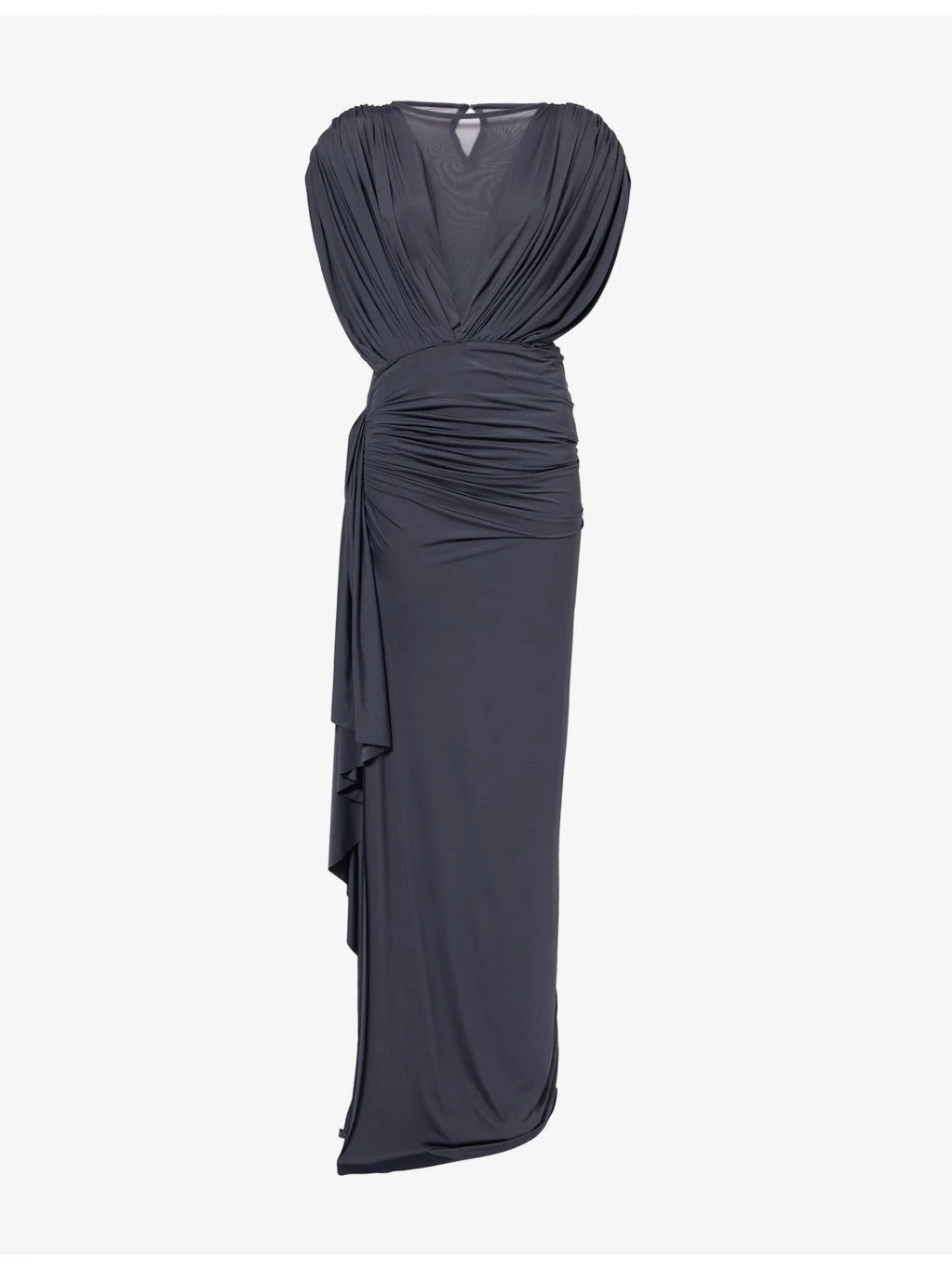 The Peyton Draped Stretch-Woven Maxi Dress - 1