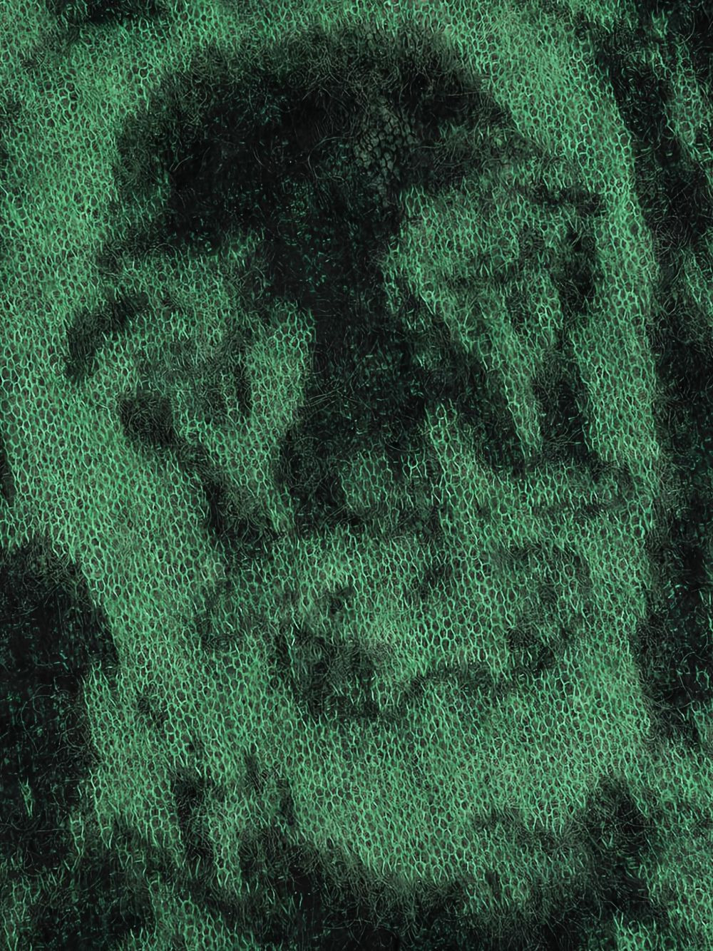 clown-print sweater - 3