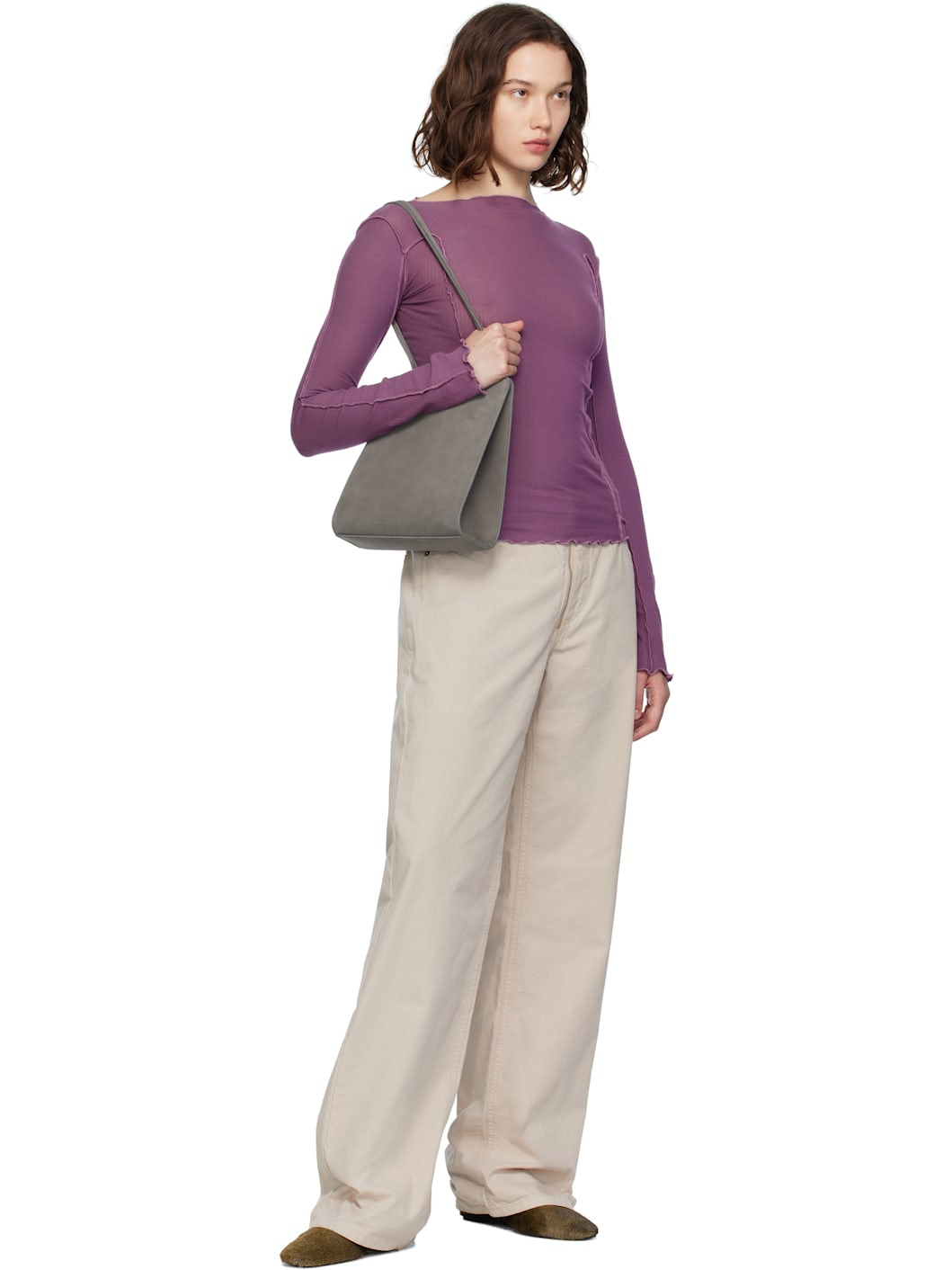 Purple Omato Long Sleeve T-shirt - 4