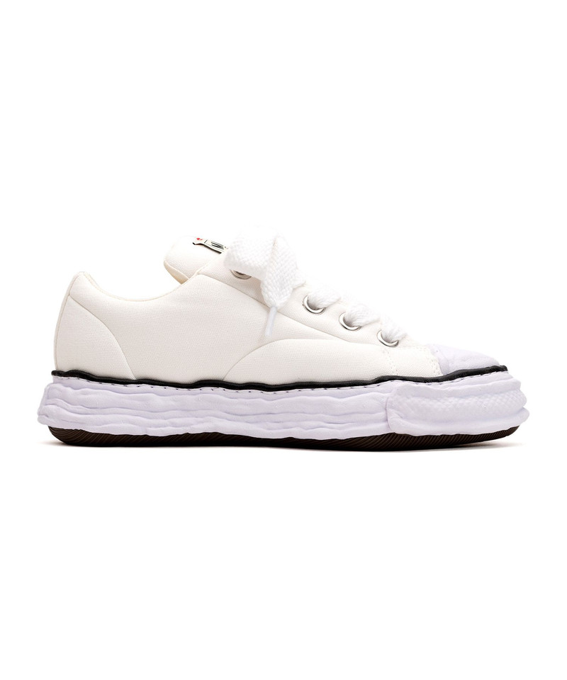 Maison MIHARAYASUHIRO "PETERSON23" OG Sole Padded Canvas Low-top Sneaker outlook