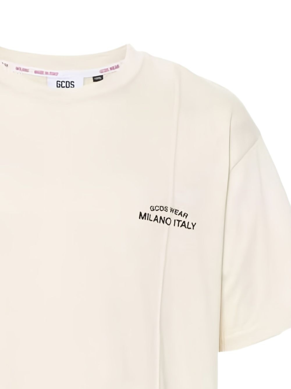 embroidered-logo cotton T-shirt - 2