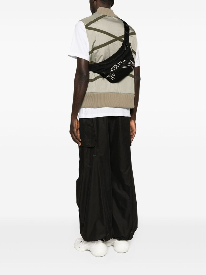 Y-3 logo-embroidered belt bag outlook