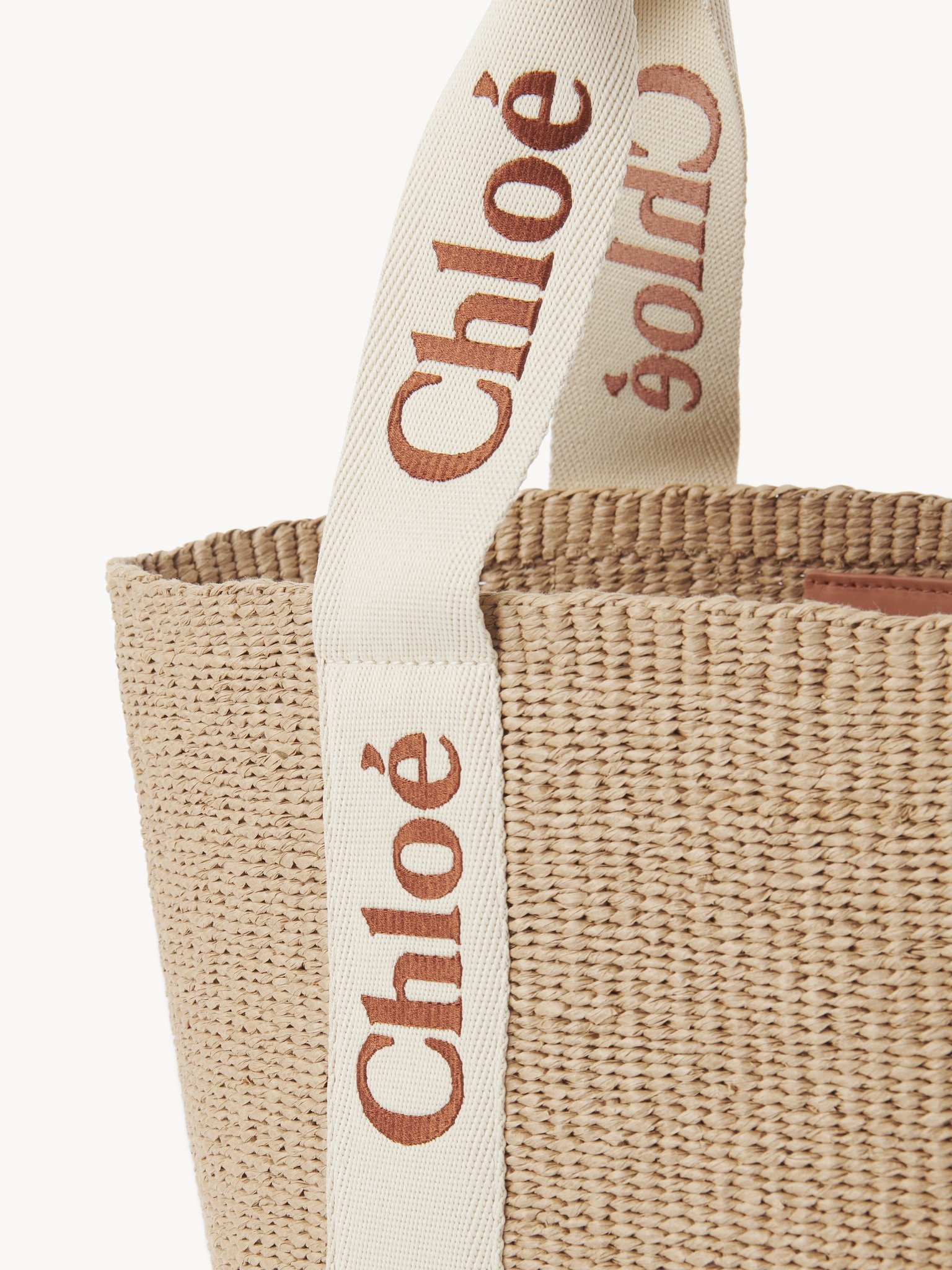 LARGE WOODY BASKET IN NATURAL FIBERS - 6