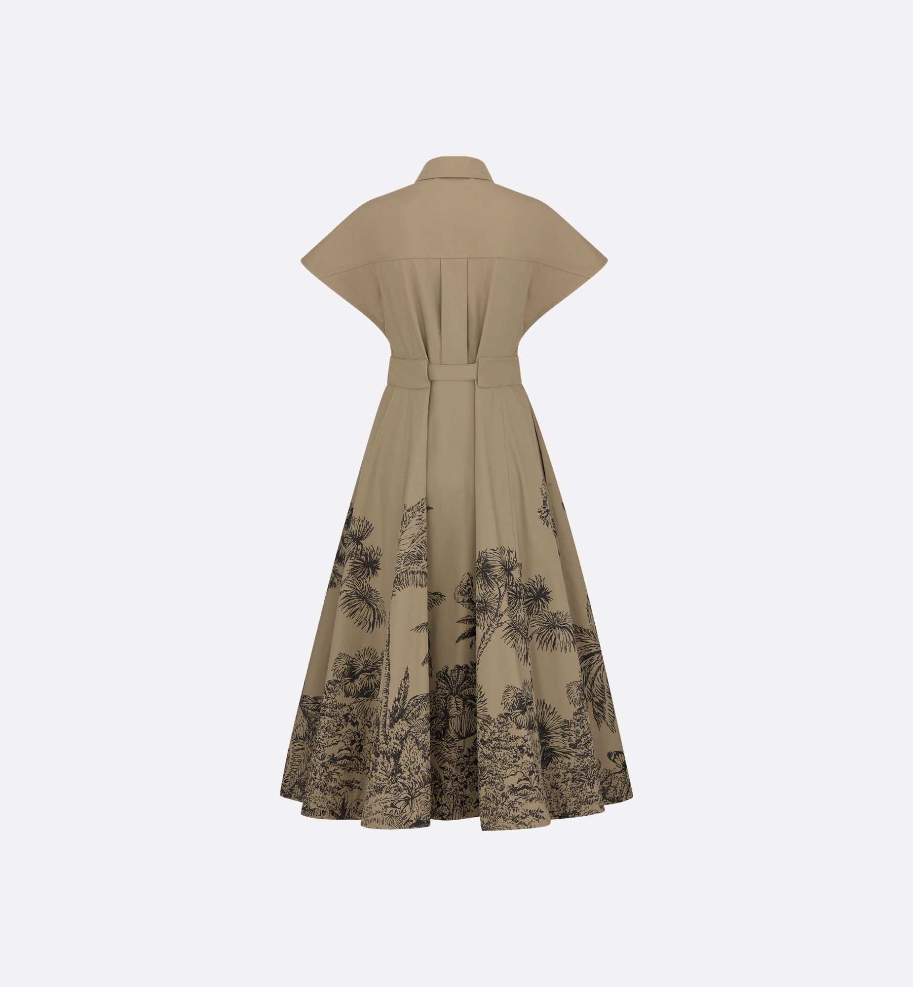 Dioriviera Mid-Length Belted Shirtdress - 2