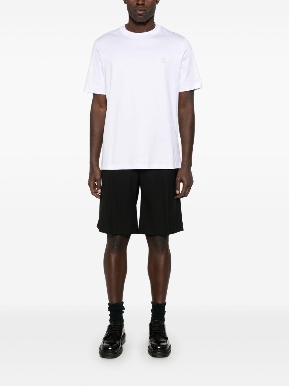 logo-print T-shirt - 2