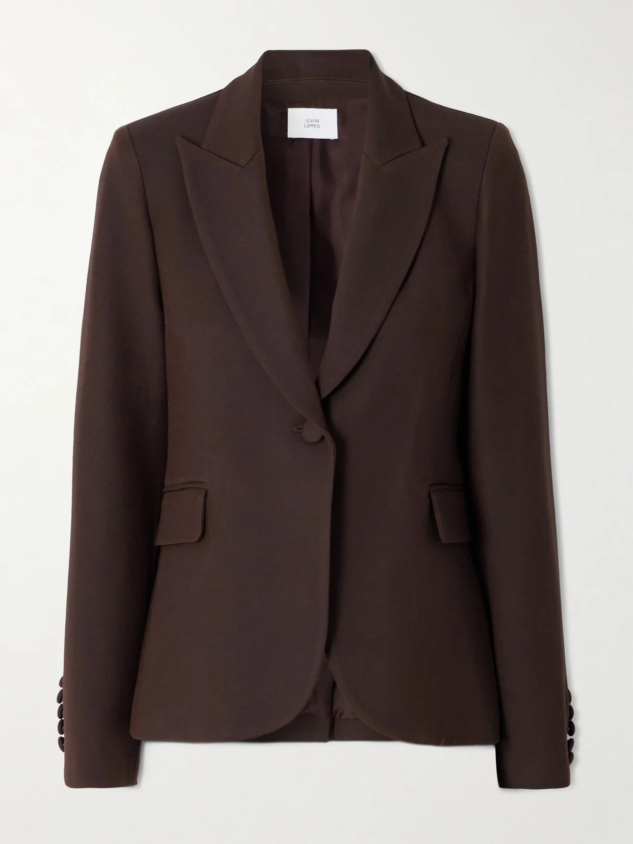 Logan Wool And Silk-blend Blazer - 1