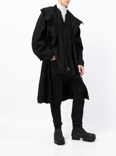 Julius draped parka coat outlook