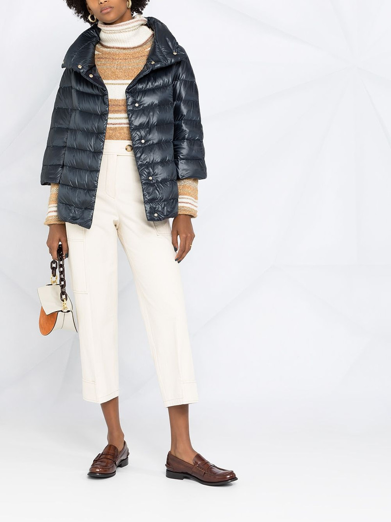 Herno three-quarter sleeves jacket outlook