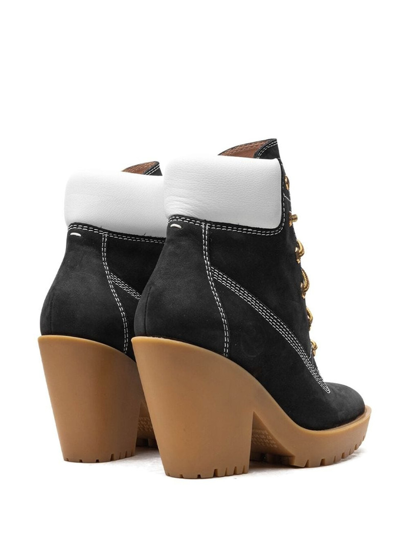100mm lace-up suede boots 3