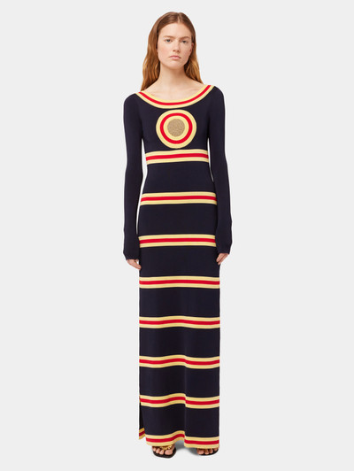 Paco Rabanne LONG DRESS IN LUREX KNIT WITH GEOMETRICAL DETAILS outlook