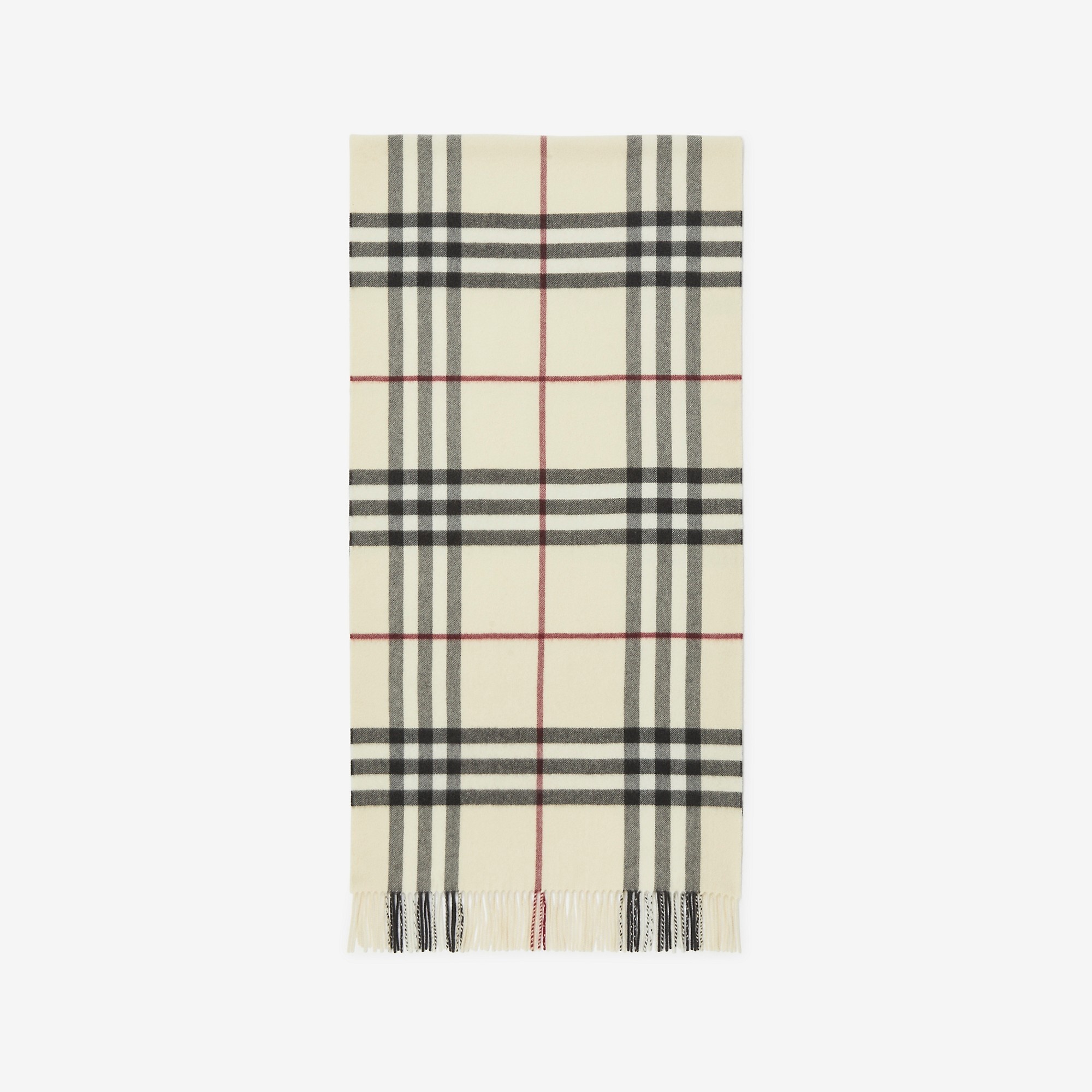 Check Cashmere Scarf - 6