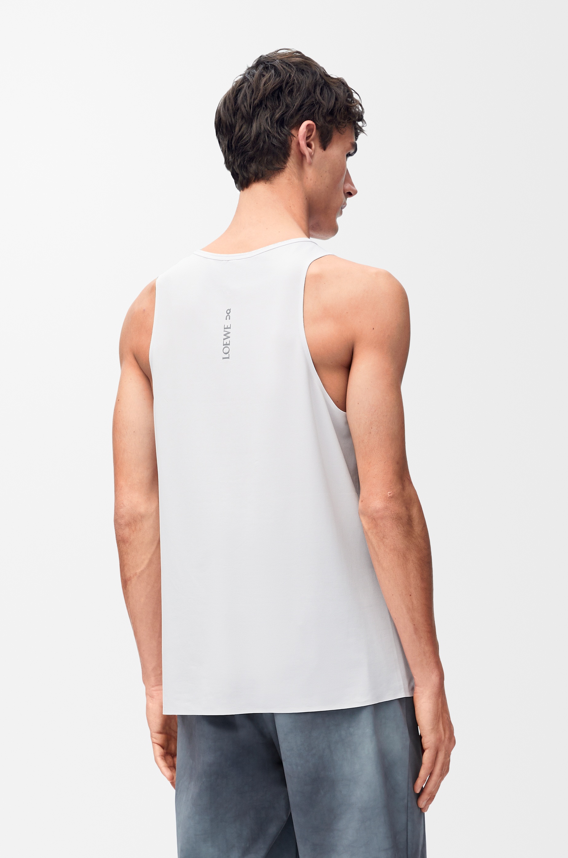 Performance tank top in technical jersey - 4