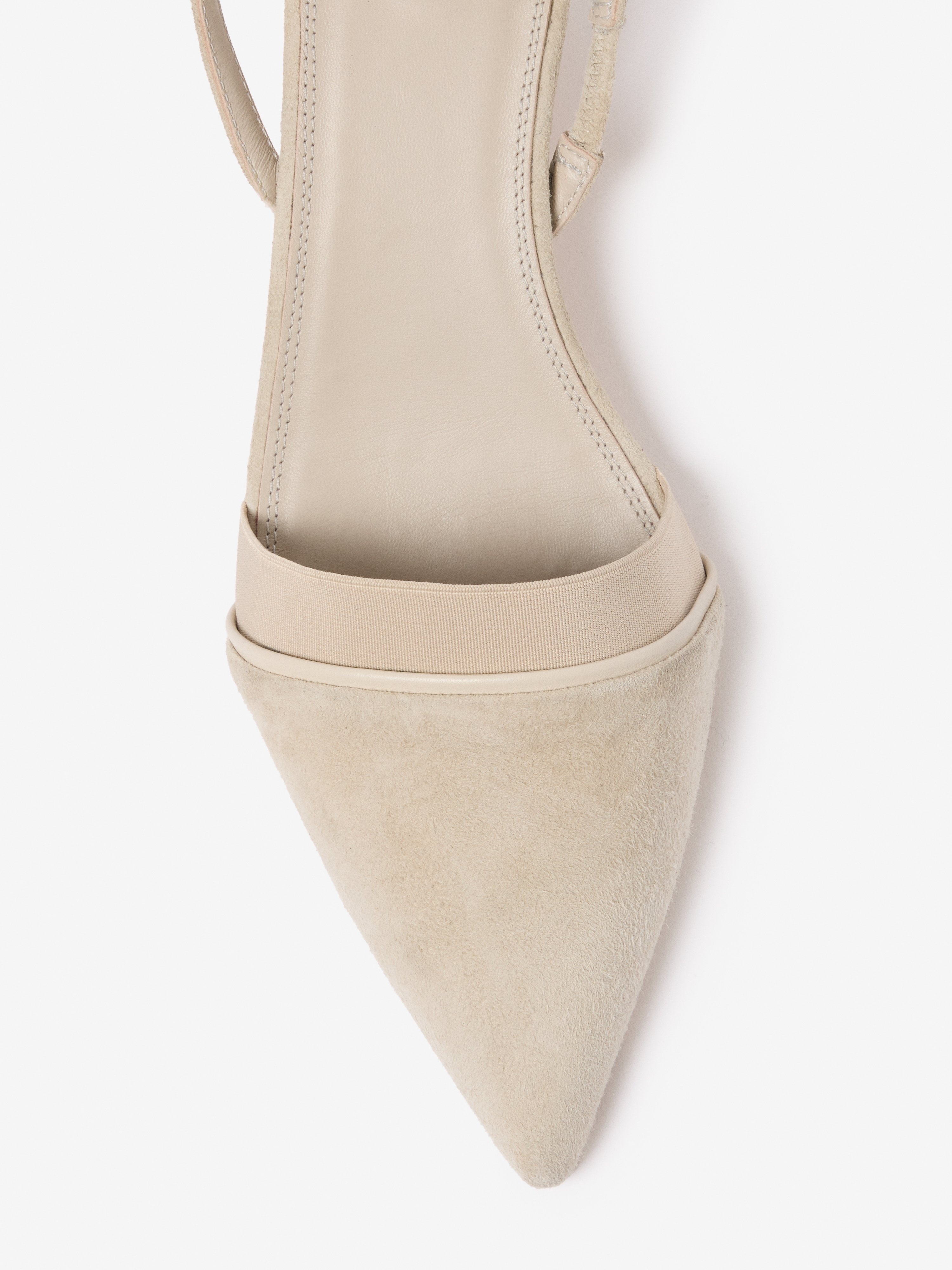 Suede slingback - 2