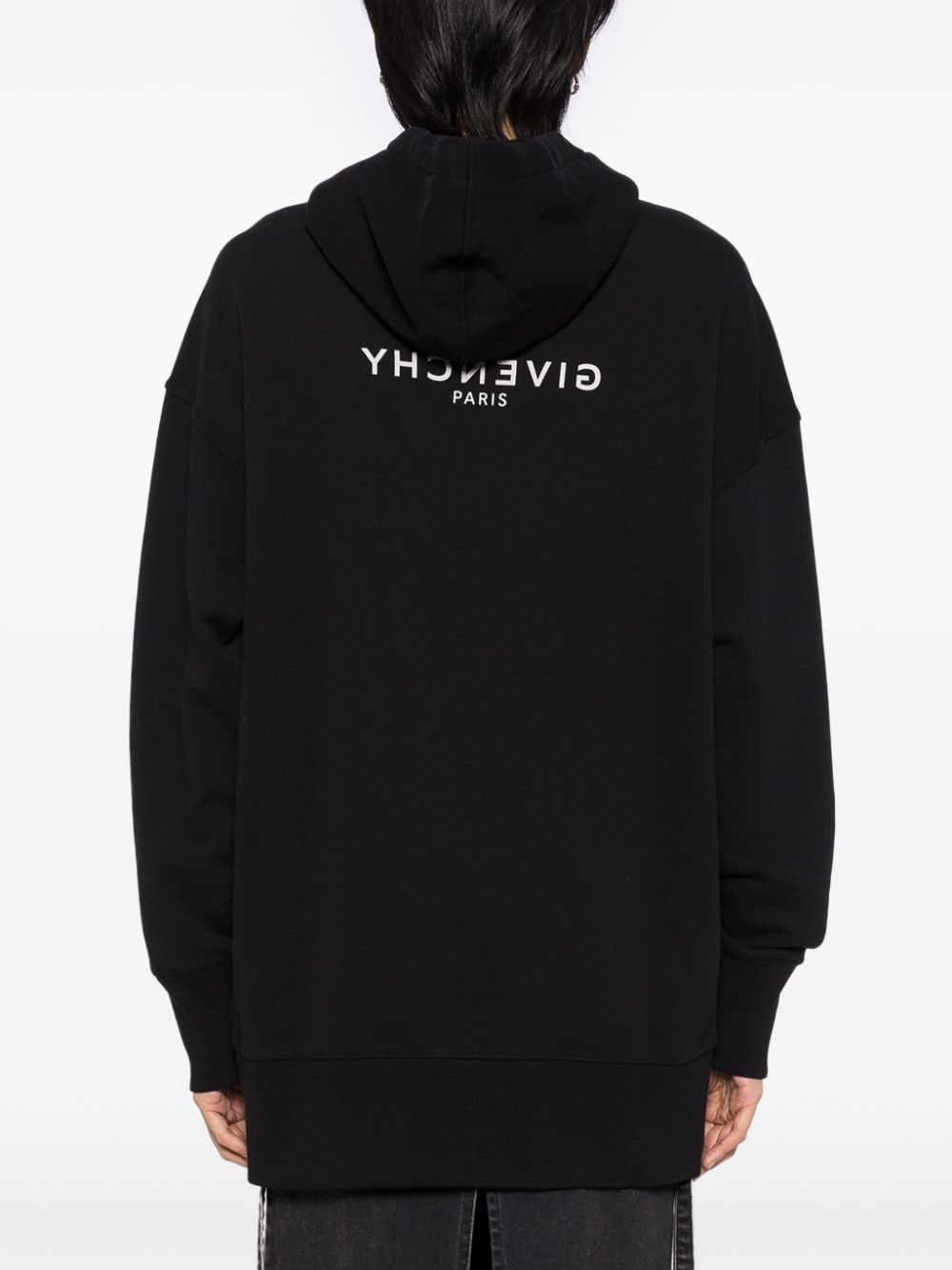 logo-printed hoodie - 4