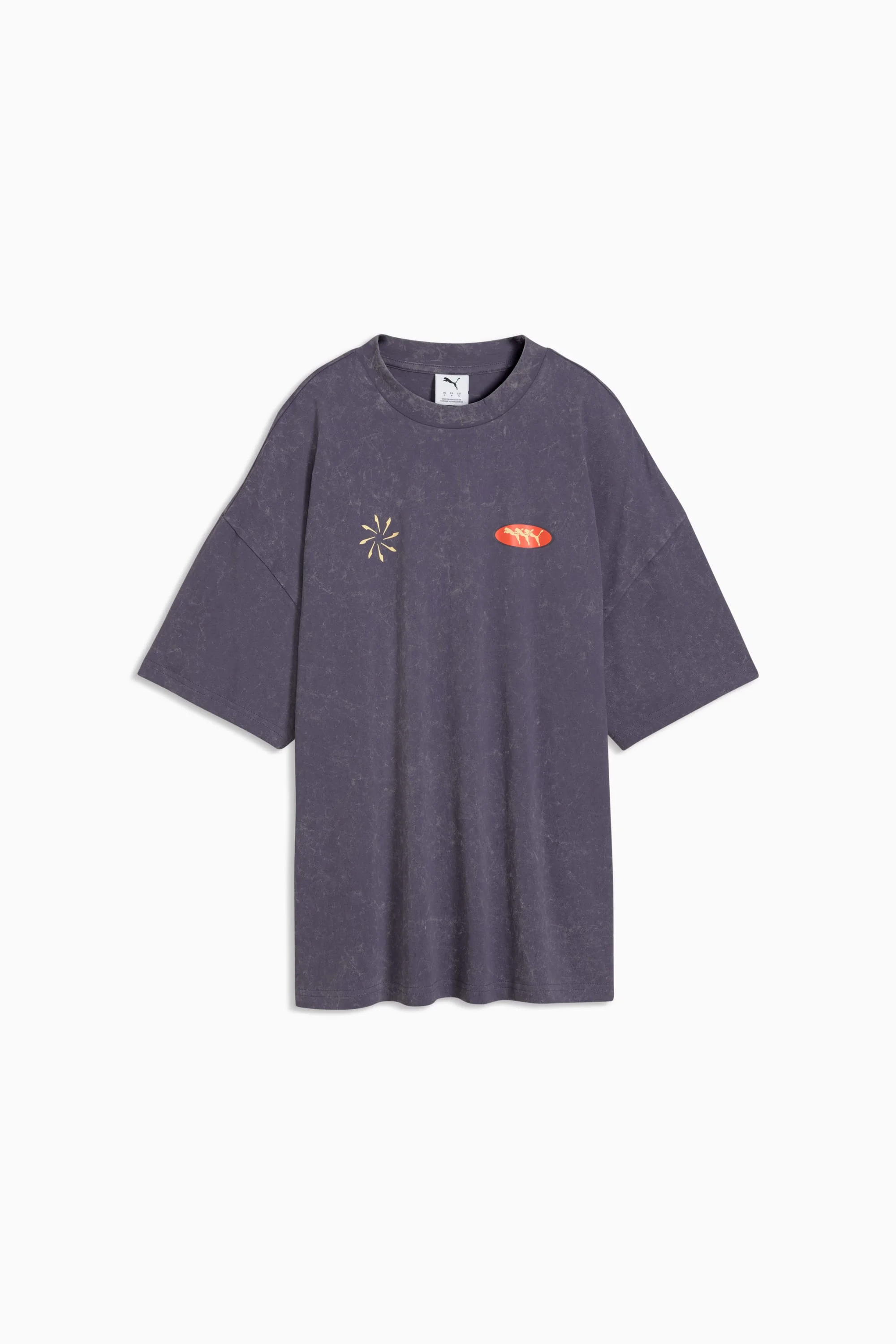 FUTURE.PUMA.ARCHIVE Women's Washed Oversized Graphic Tee - 1