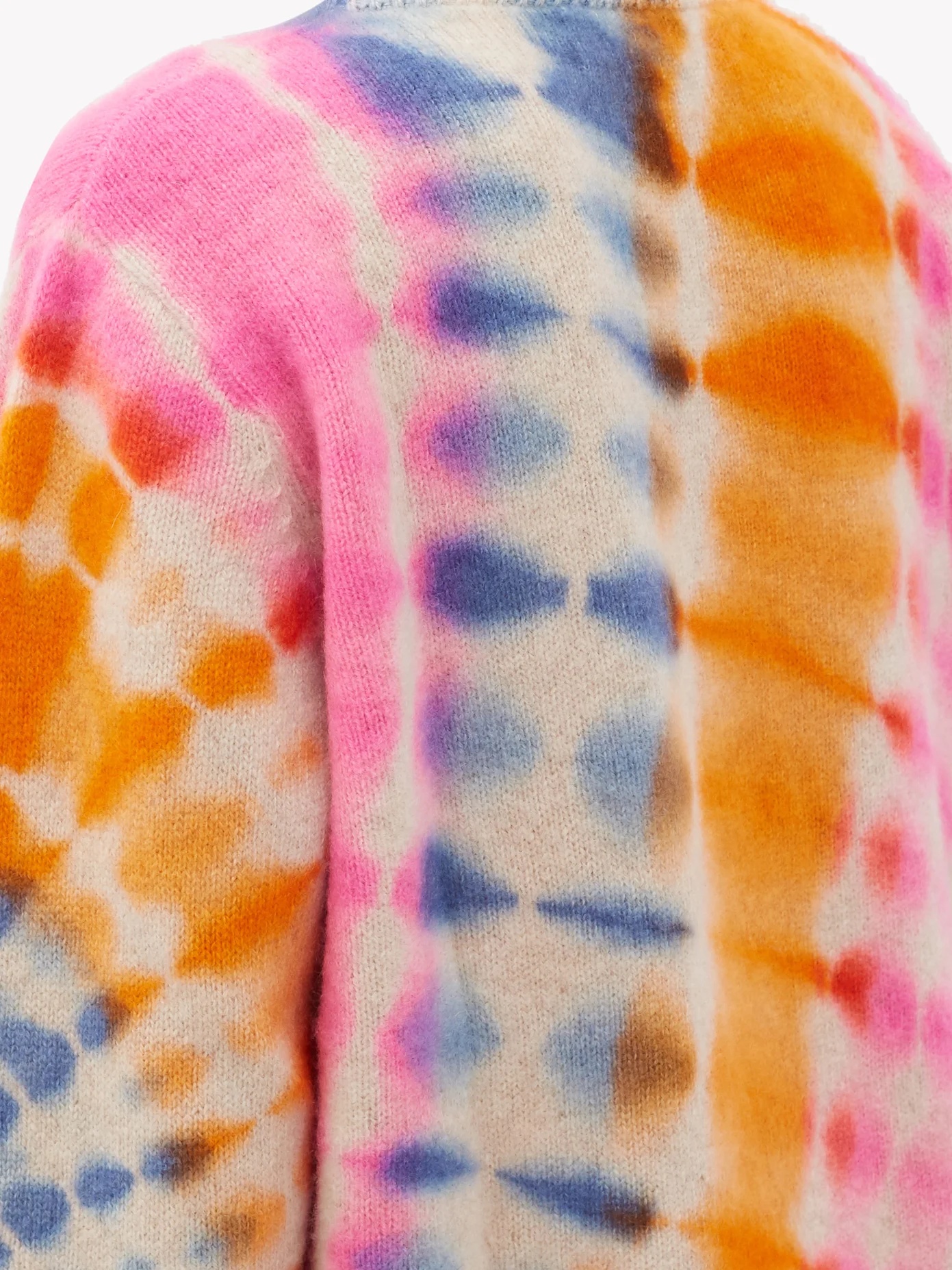 Tie-dye cashmere sweater - 4