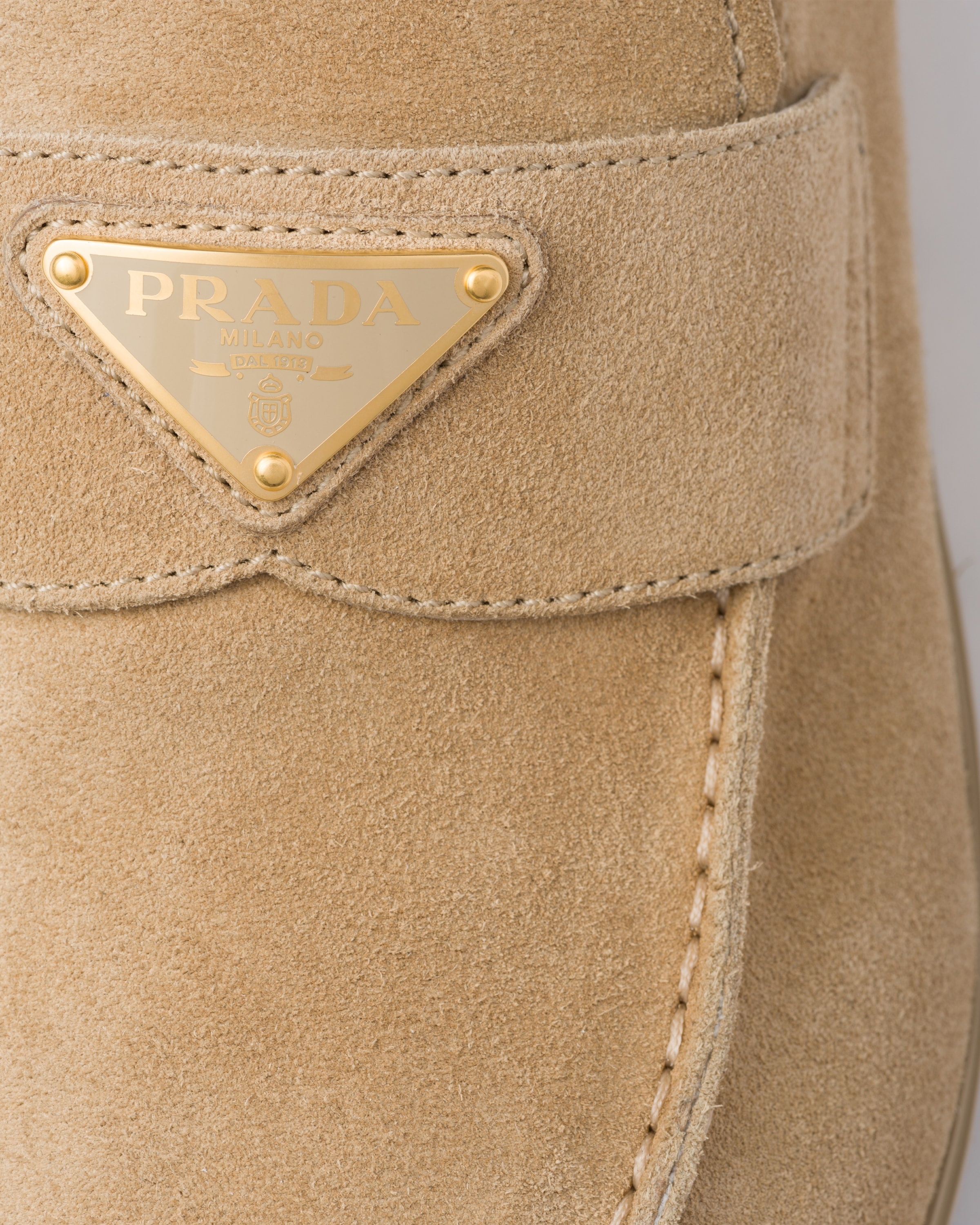 ローファー・オックスフォード PRADA | Suede sabots 1S430N_054_F0379_F_020 PRADA | Suede sabots 1S430N_054_F0379_F_020 (PRADA