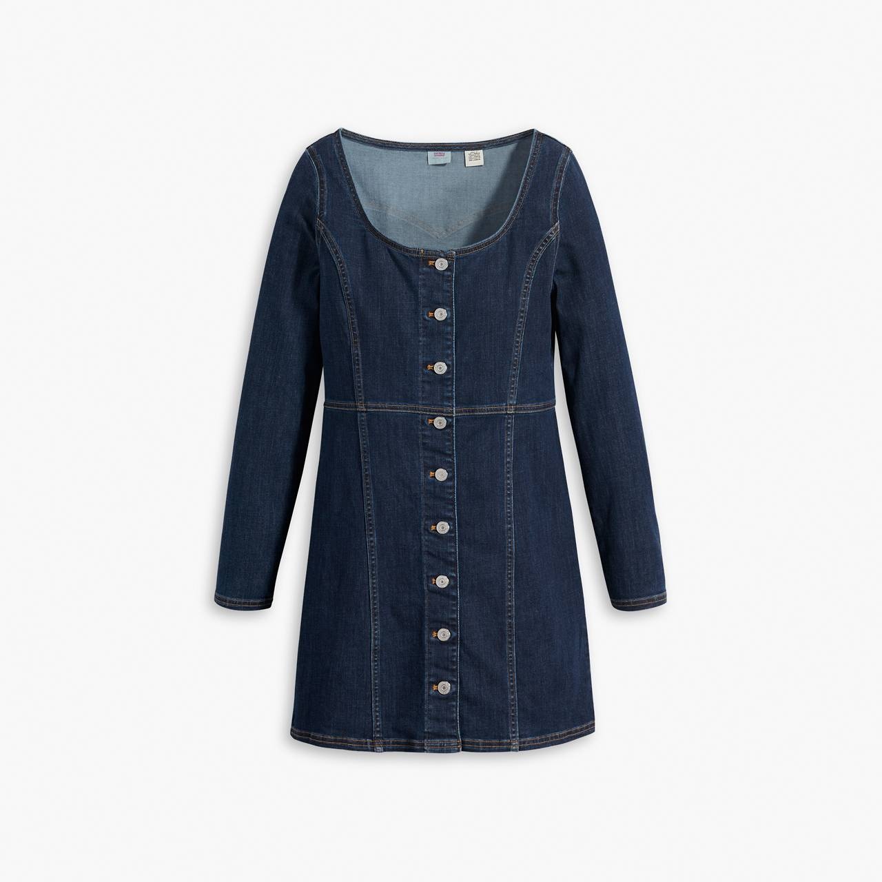 VEDA DENIM DRESS - 5