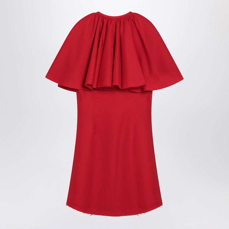 Ami Paris Mini Red Wool Dress Women - 2