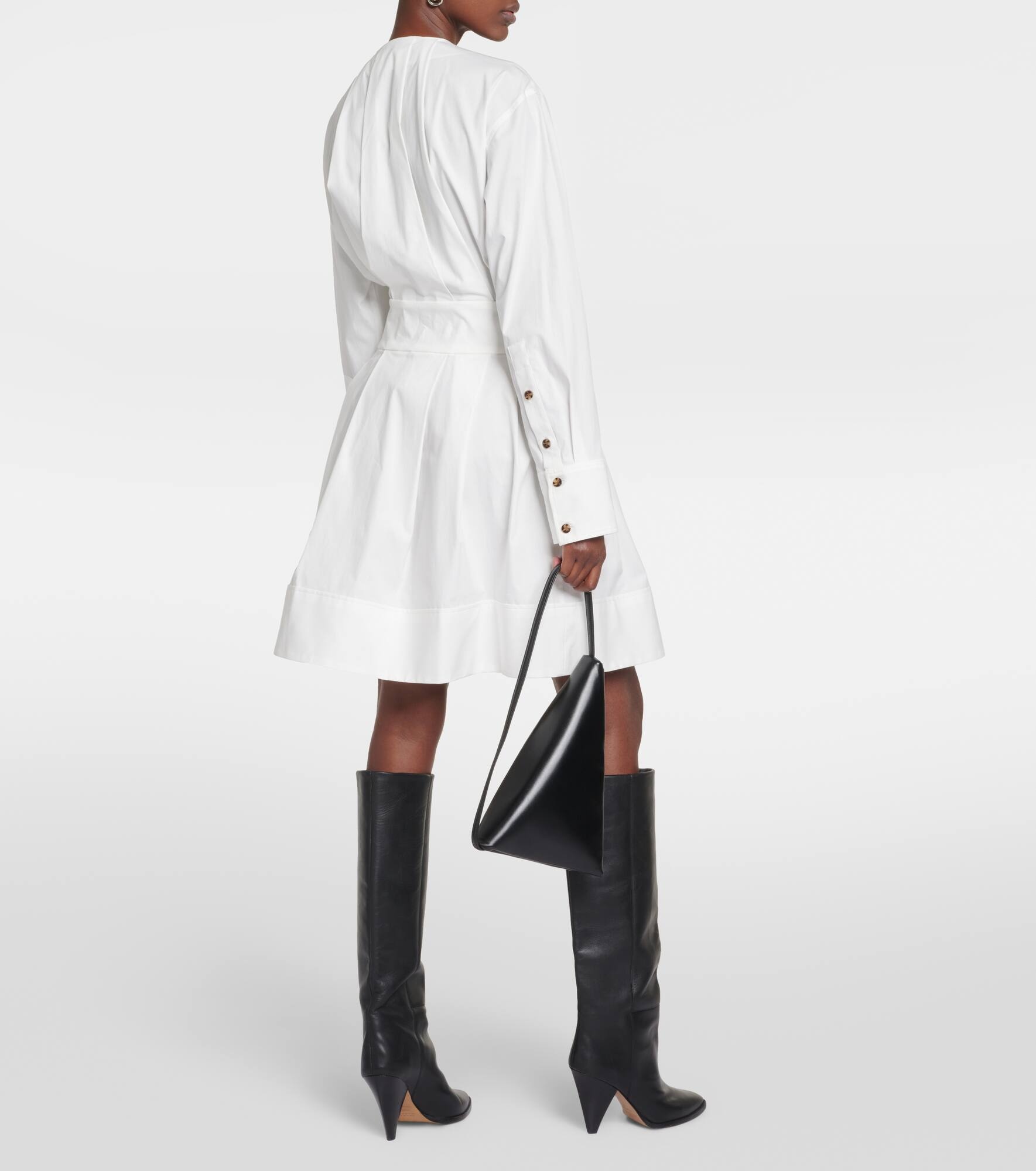 Eileen cotton poplin minidress - 3