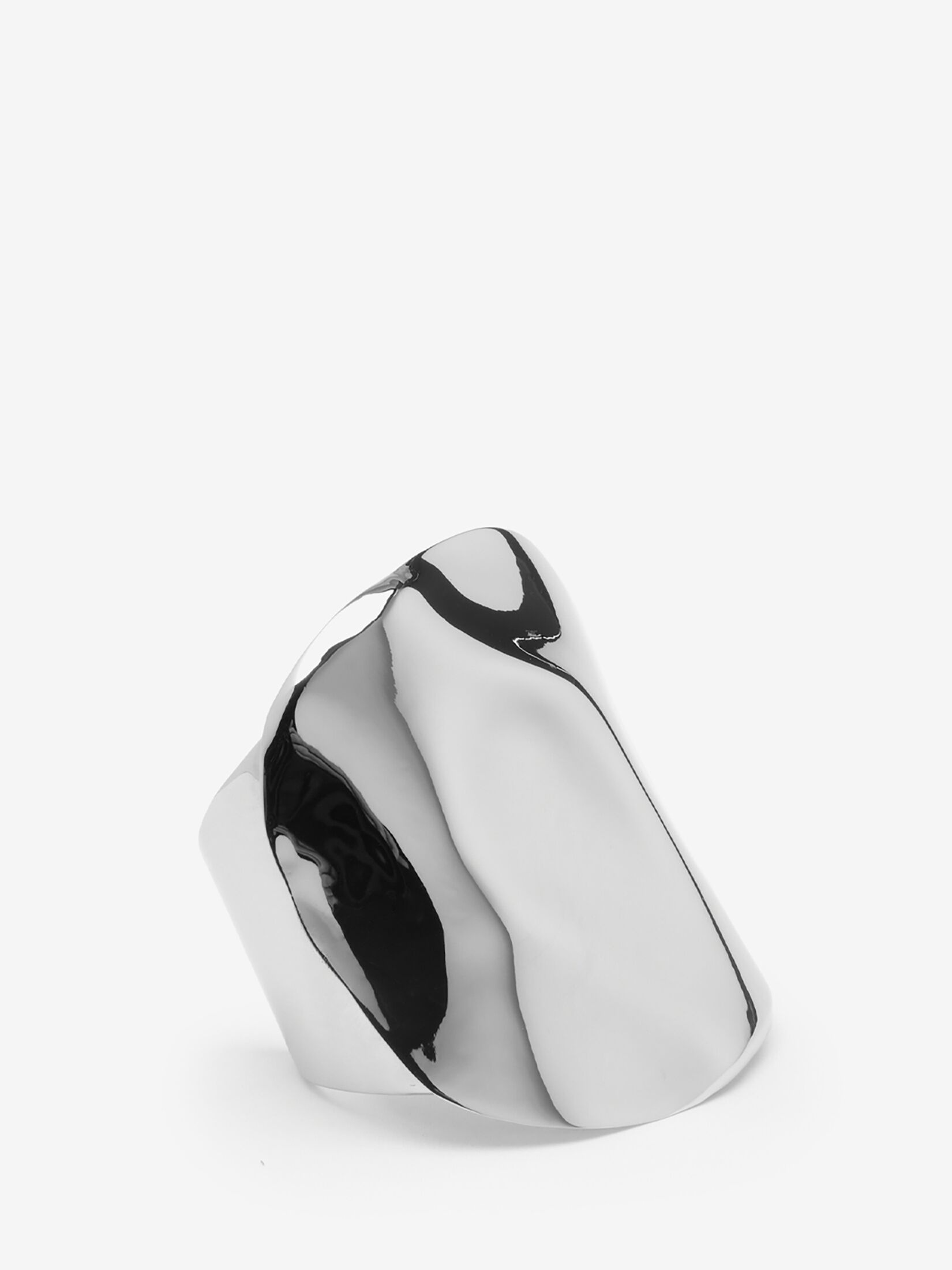 Women's Beam Cuff in Antique Silver - 2