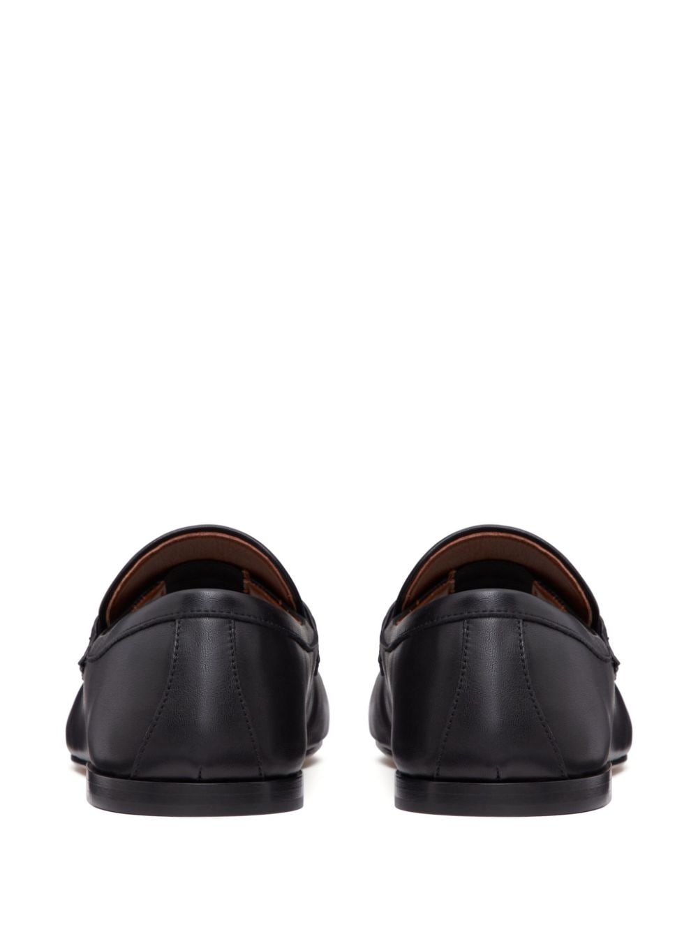 VLogo Signature leather loafers - 3