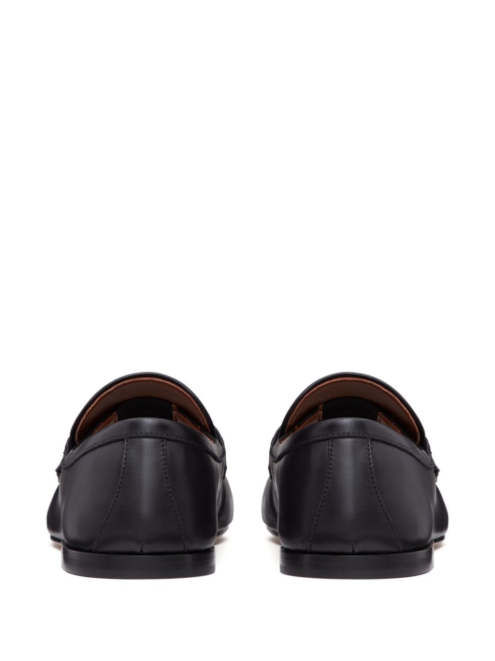 VLogo Signature leather loafers - 3