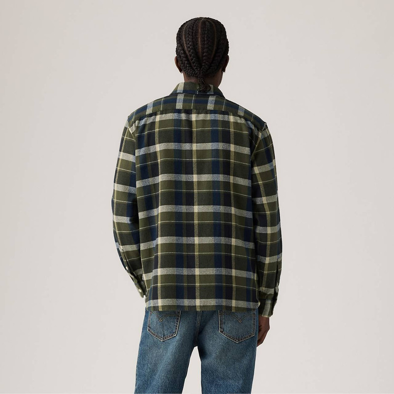 JACKSON WORKER FLANNEL OVERSHIRT 4