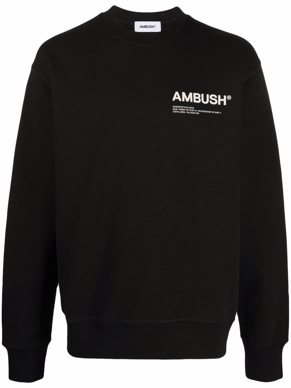 Workshop crew-neck sweatshirt - 1