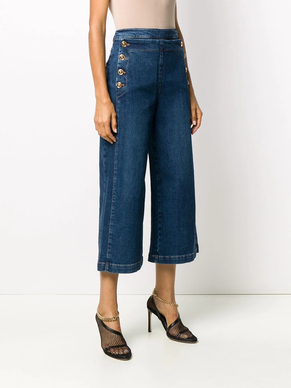 Medusa denim culottes - 3