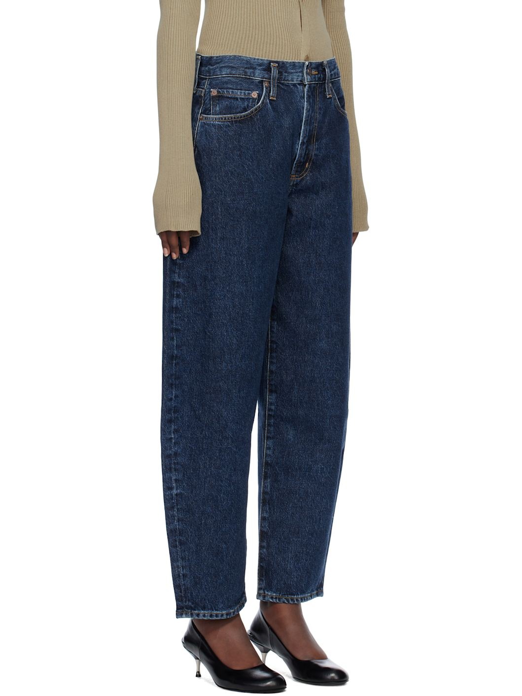 Indigo Balloon Jeans - 2