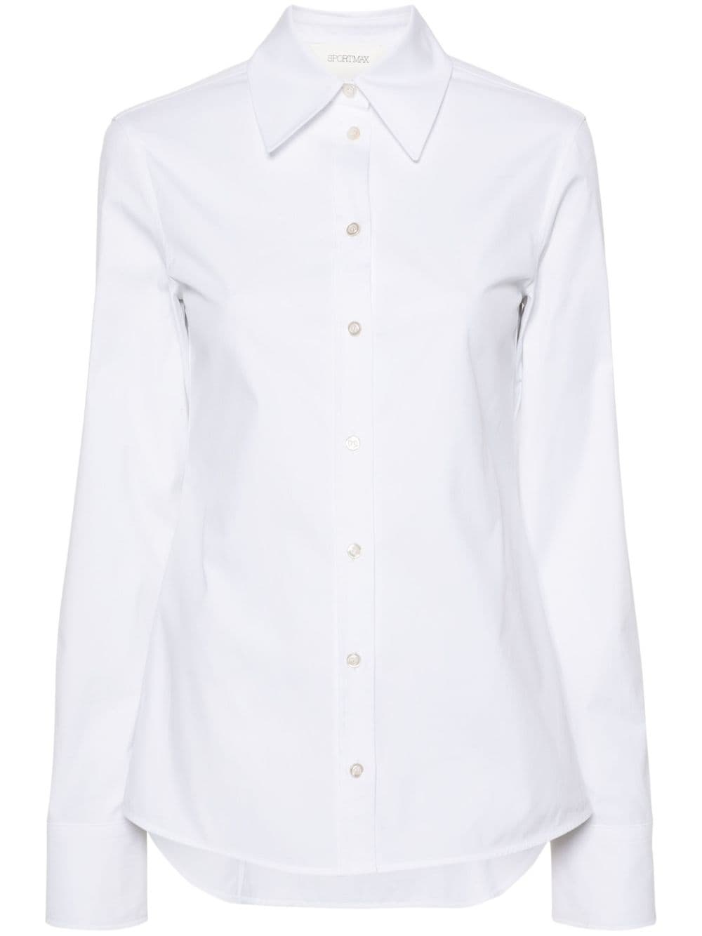plain cotton shirt - 1