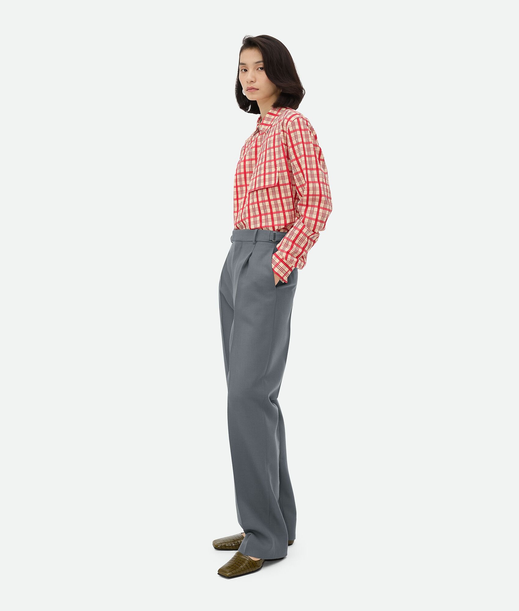 Wool Mohair Trousers - 2