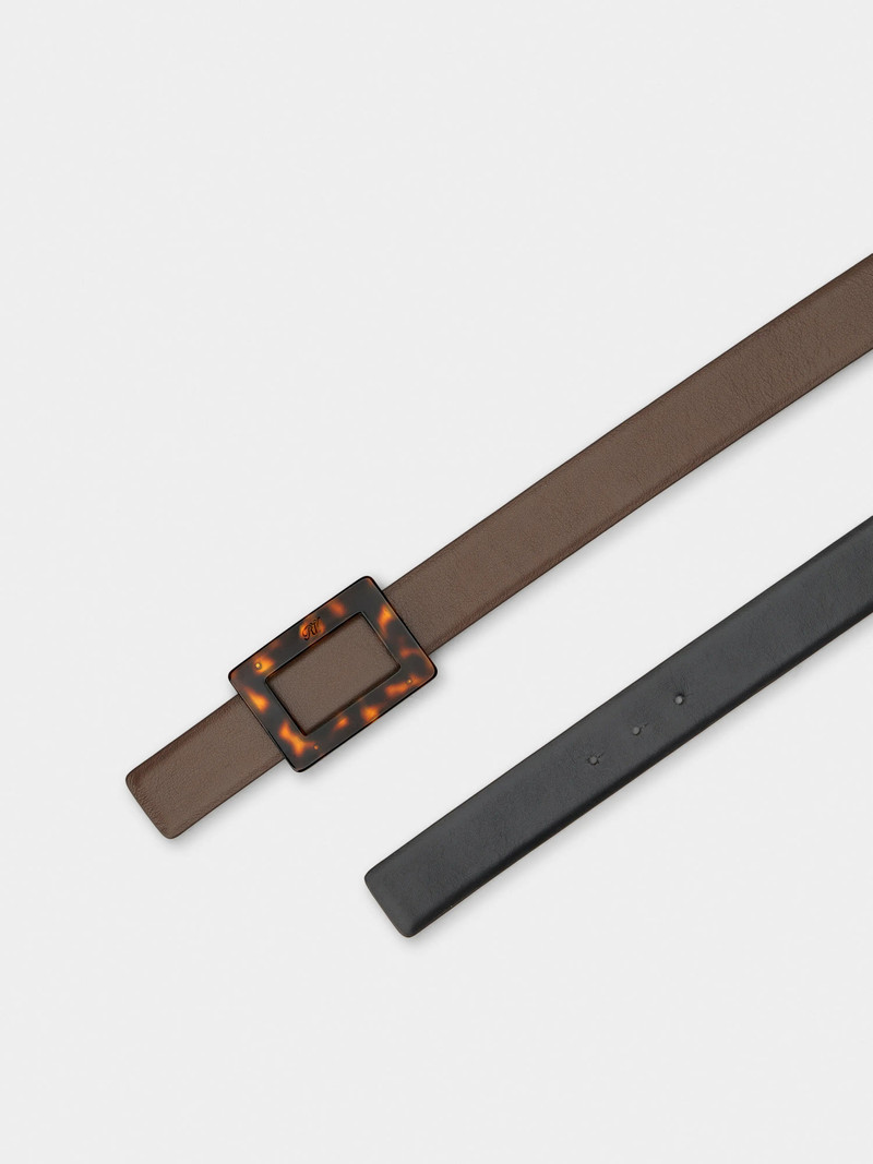 Belle Vivier Belt in leather 2