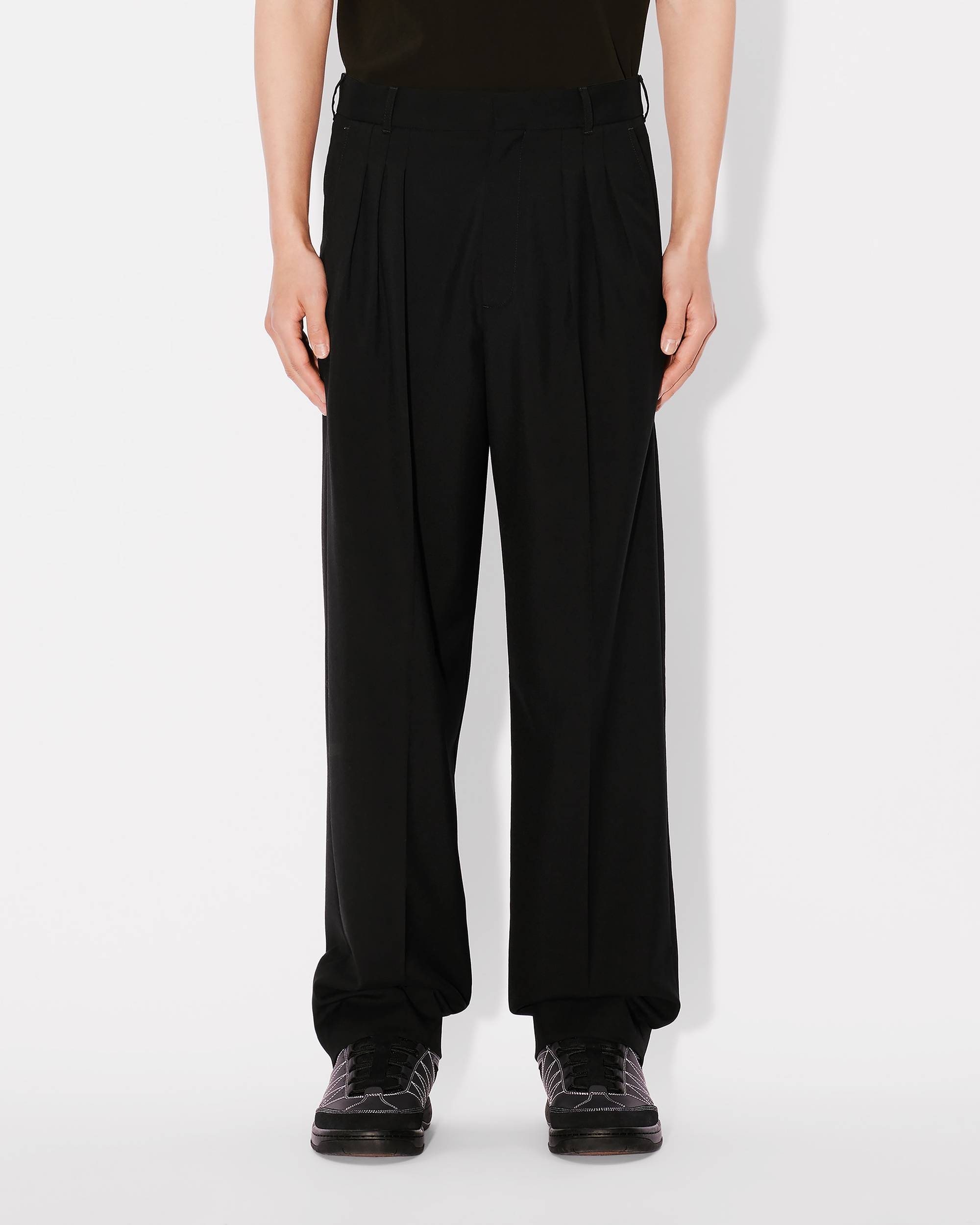 Pleated tailored pants - 4