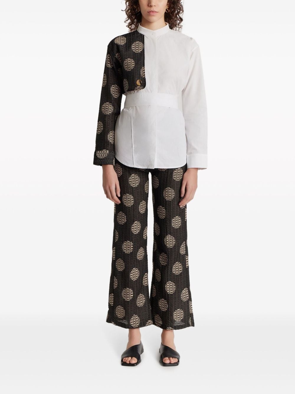 Hans polka-dot cotton shirt - 2