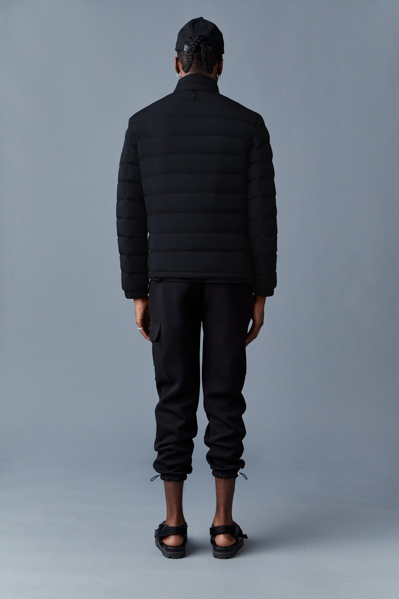 PIERS Stretch light down jacket with stand collar 4