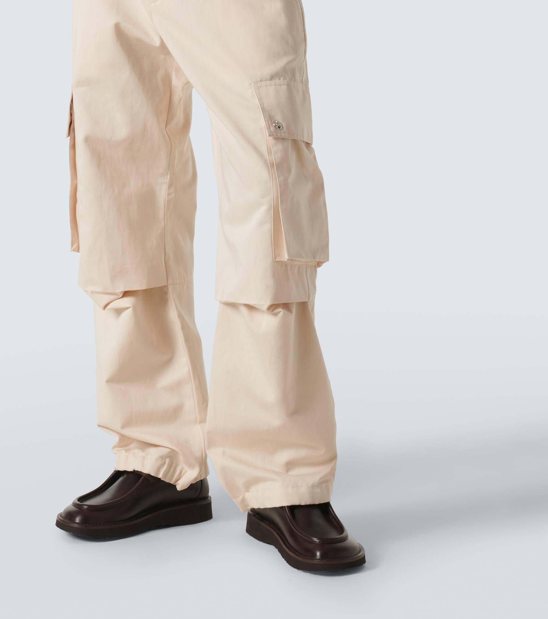 Le Cargo cotton and linen cargo pants - 6