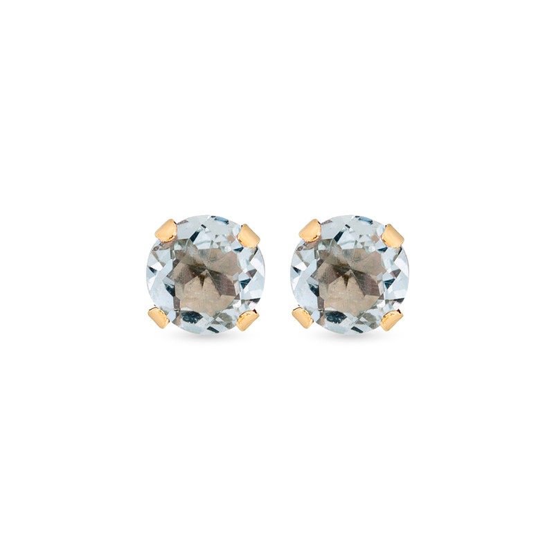 Tiny Birthstone Earrings 8