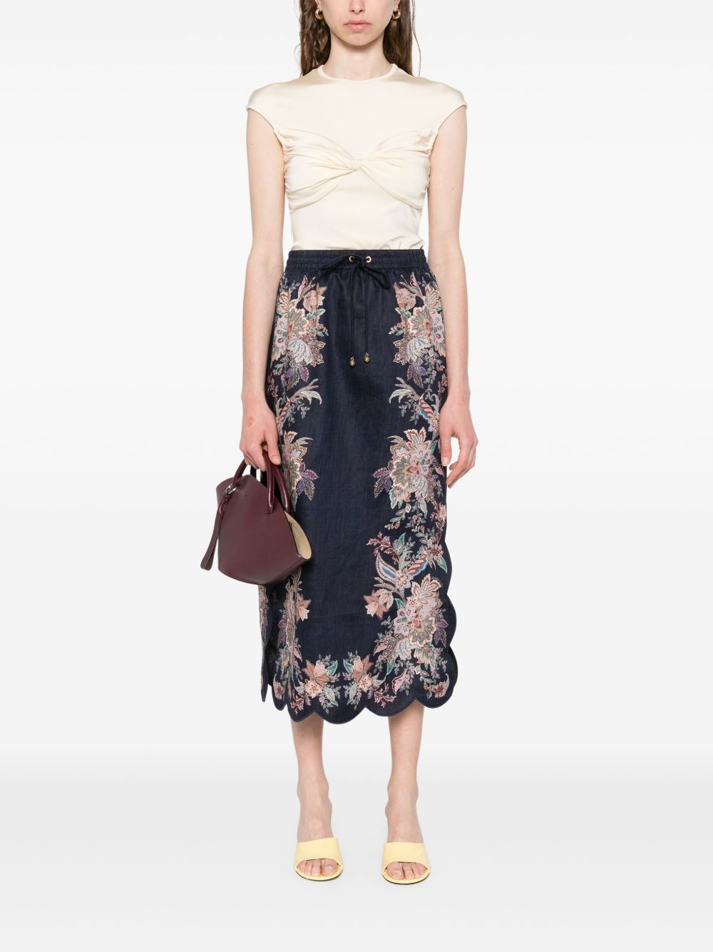 Rhiannon midi skirt - 2
