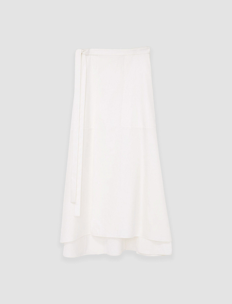 Light Cotton Sateen Alix Skirt - 1