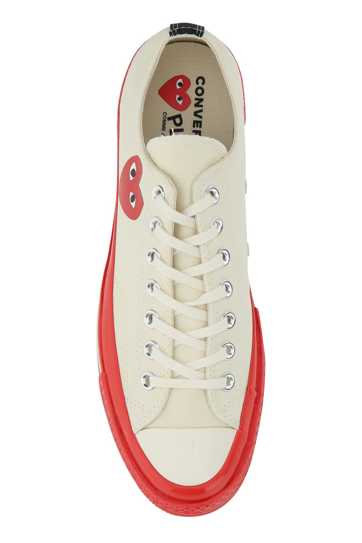 Ivory canvas sneakers - 4