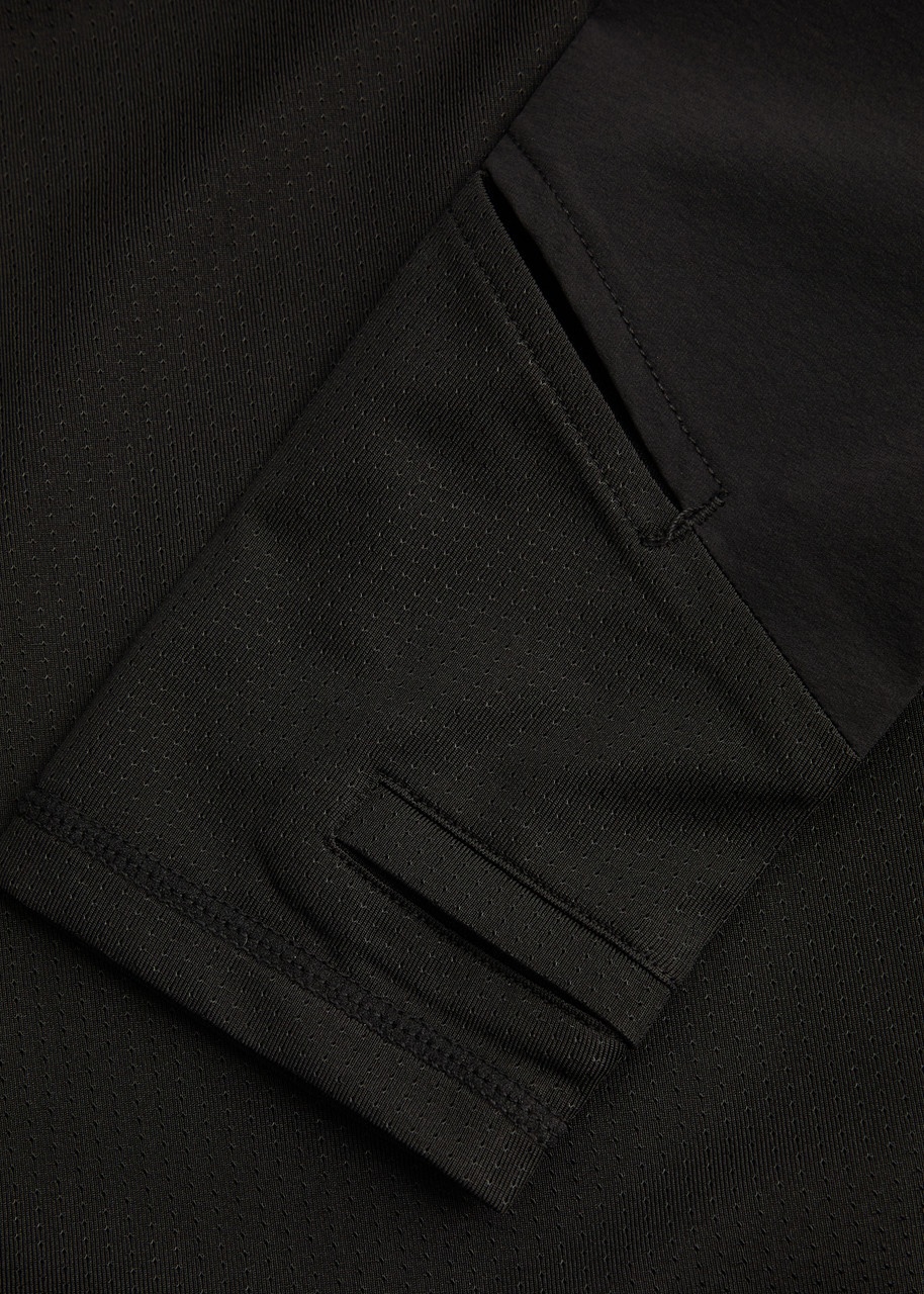 Represent 247 Run Quarter Zip Stretch-jersey Jacket - 5