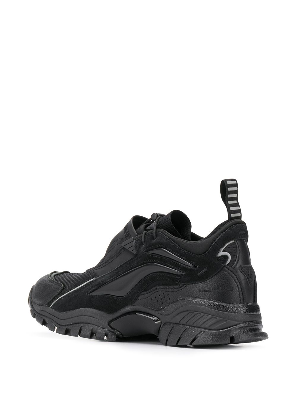 contrast panel toggle detail sneakers - 3