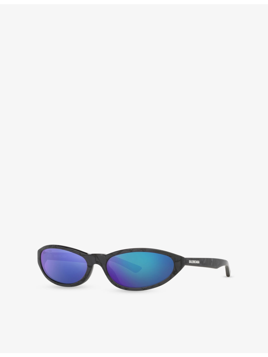 BB0007S Oval-Frame Acetate Sunglasses - 2