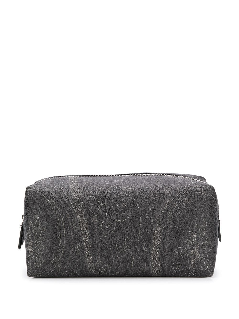 paisley-print wash bag - 1