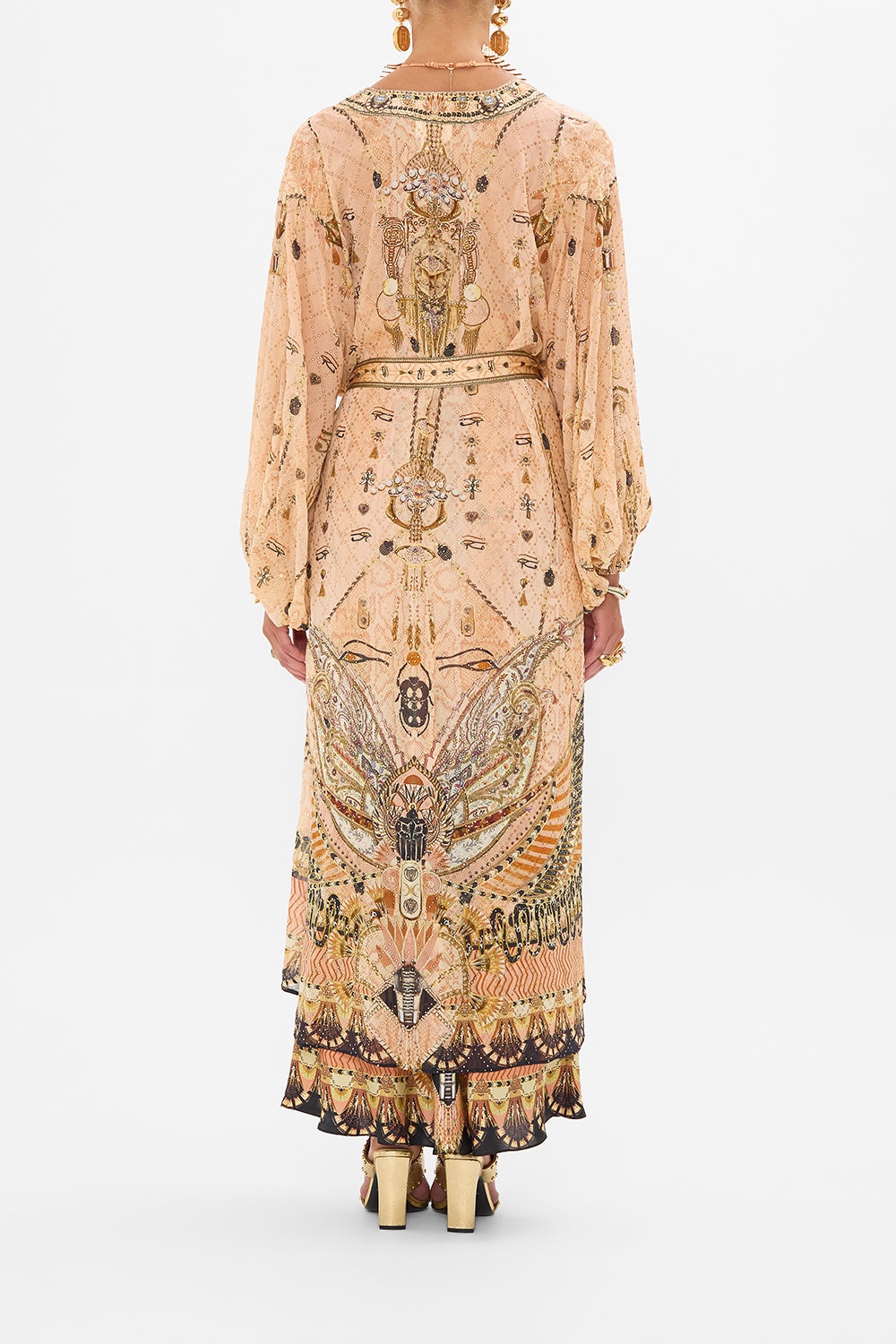 BLOUSON SLEEVE EMBELLISHED LAYER - 3