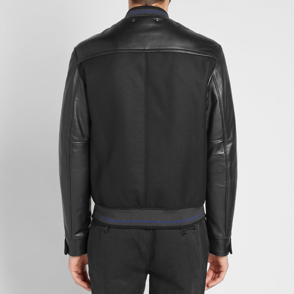 Lanvin Collegiate Patch Teddy Jacket - 6