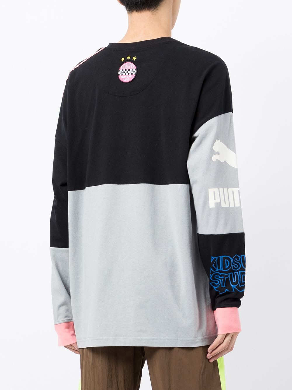 x Kid Super panelled sweatshirt - 4