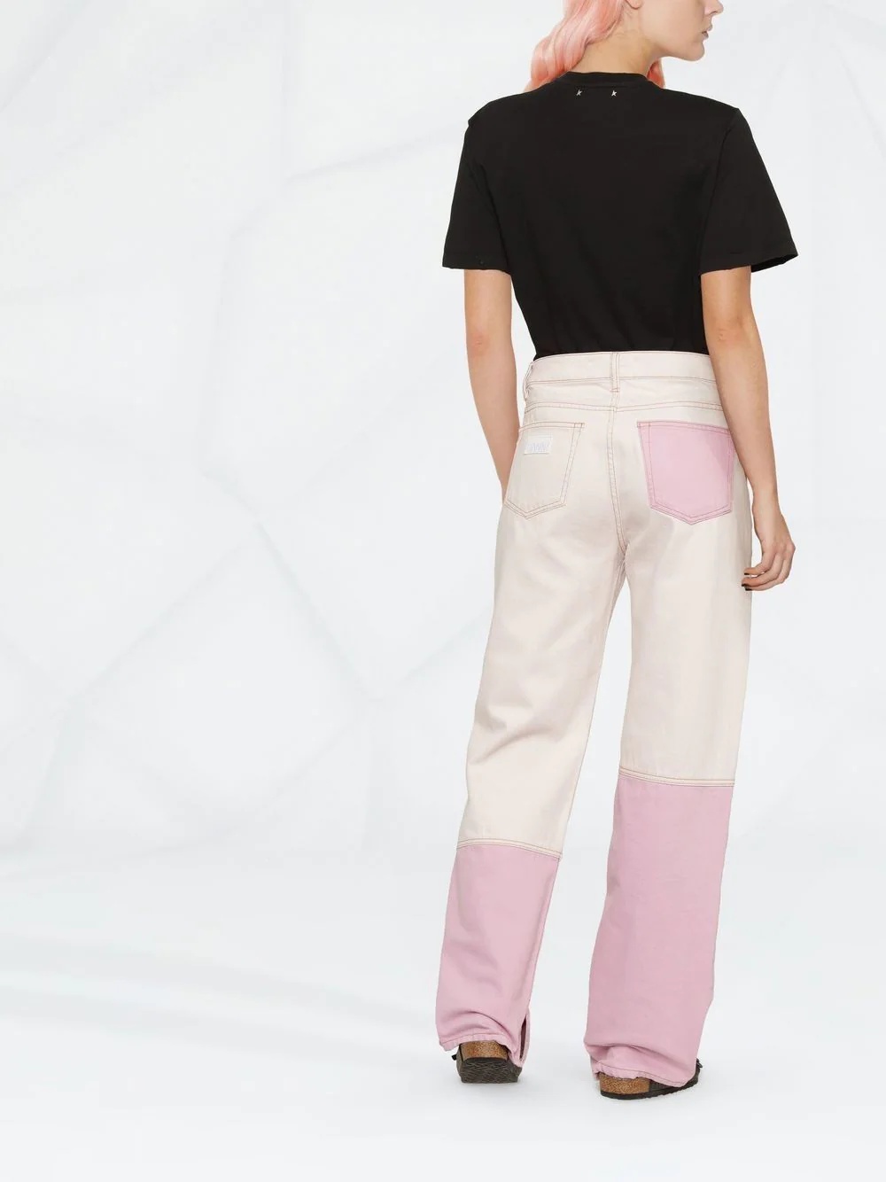 short-sleeved cotton T-shirt - 3